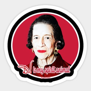 Diana Vreeland Sticker